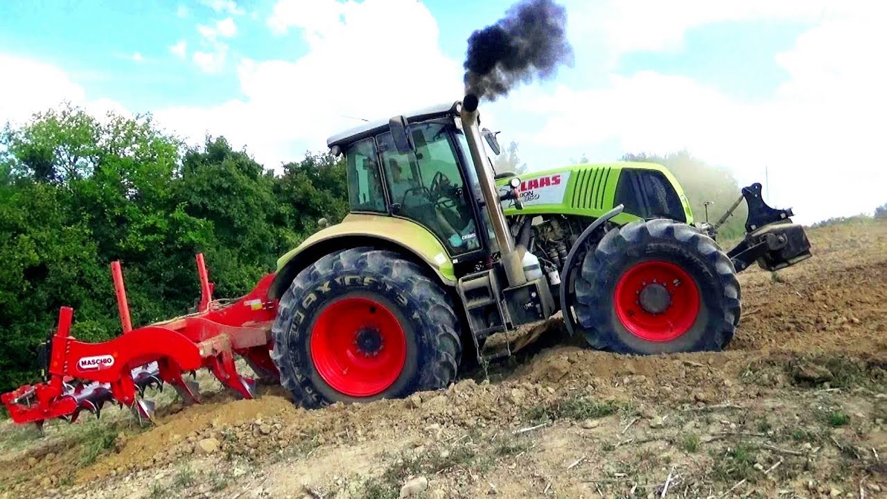 Agro Bükkösd Kft  2018 Claas Axion 850, Arion 650 Talajlazitás
