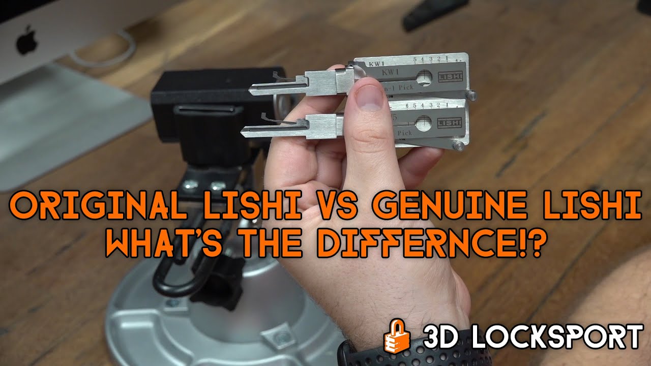 Genuine Lishi vs Original Lishi - My understanding of the history of the two brands.