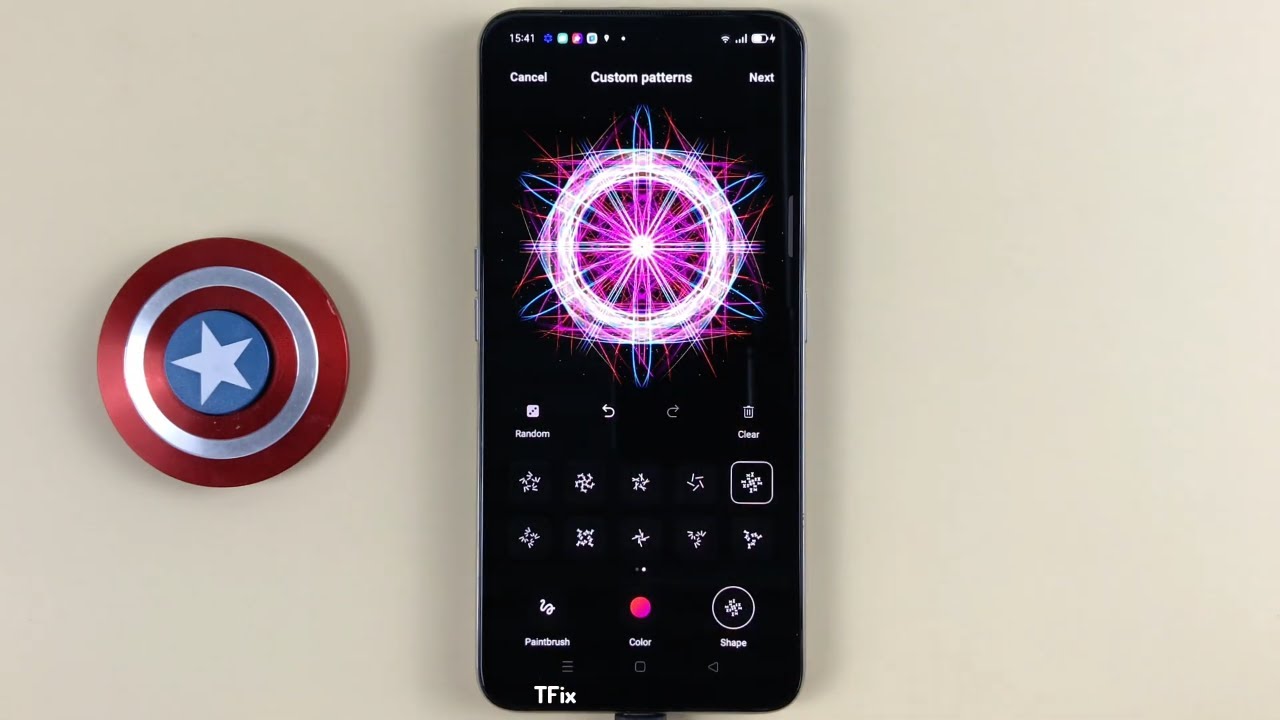 Review of screen models Always on Display on OPPO Reno2 F Android 11