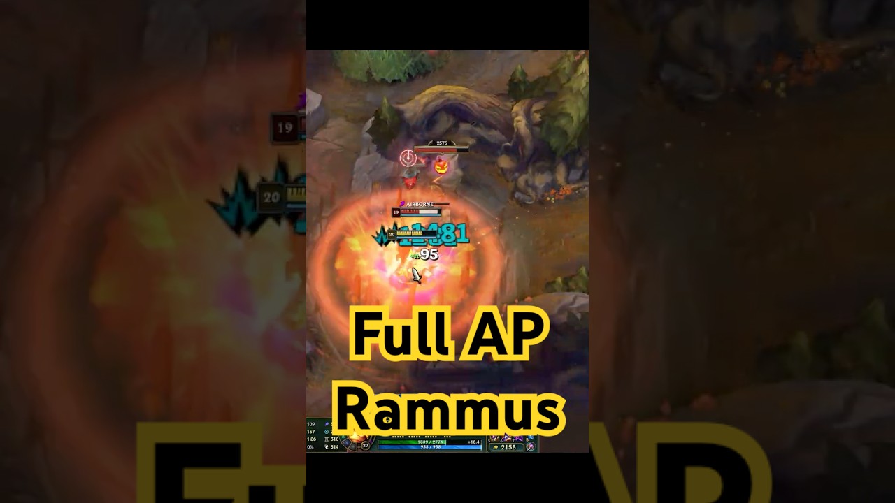 Full AP Rammus Is Broken In URF