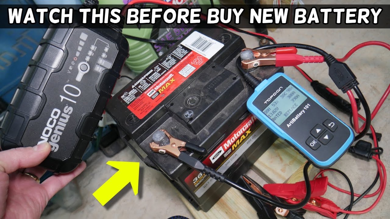 HOW TO REPAIR CAR BATTERY, CAN YOU FIX CAR BATTERY