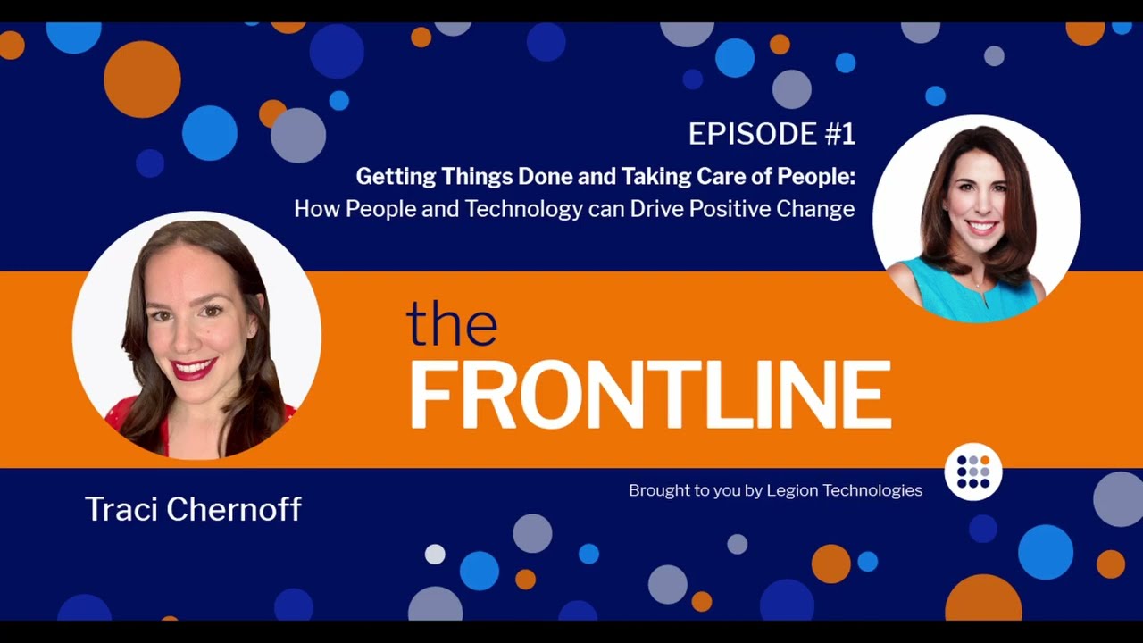 Frontline Podcast - Episode #1: People & Technology Can Drive Positive Change