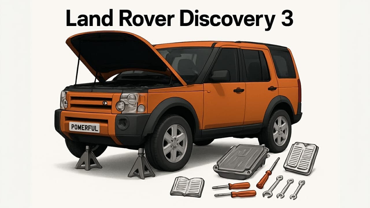 Removing the gearbox sump + filter Change on Land Rover Discovery 3&4 Automatic