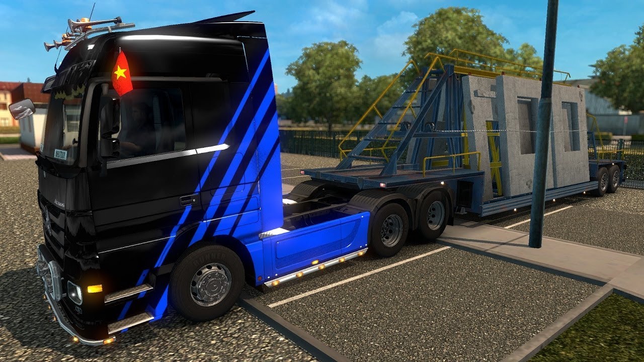 ETS2 Online - Chuyến chở h&agrave;ng đi xa chạy si&ecirc;u ẩu v&agrave; những tai nạn | ND Gaming