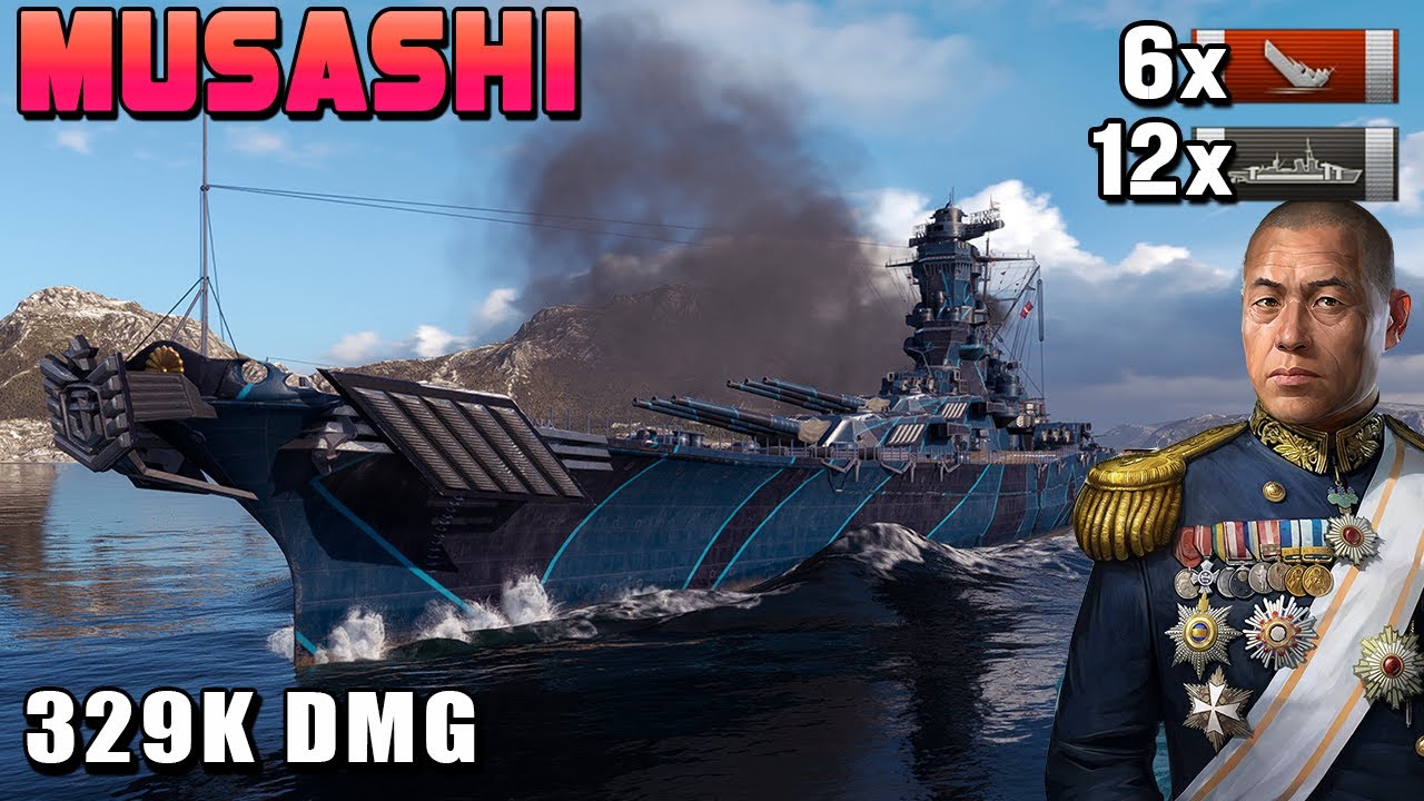 Musashi's Relentless Assault | World of Warships