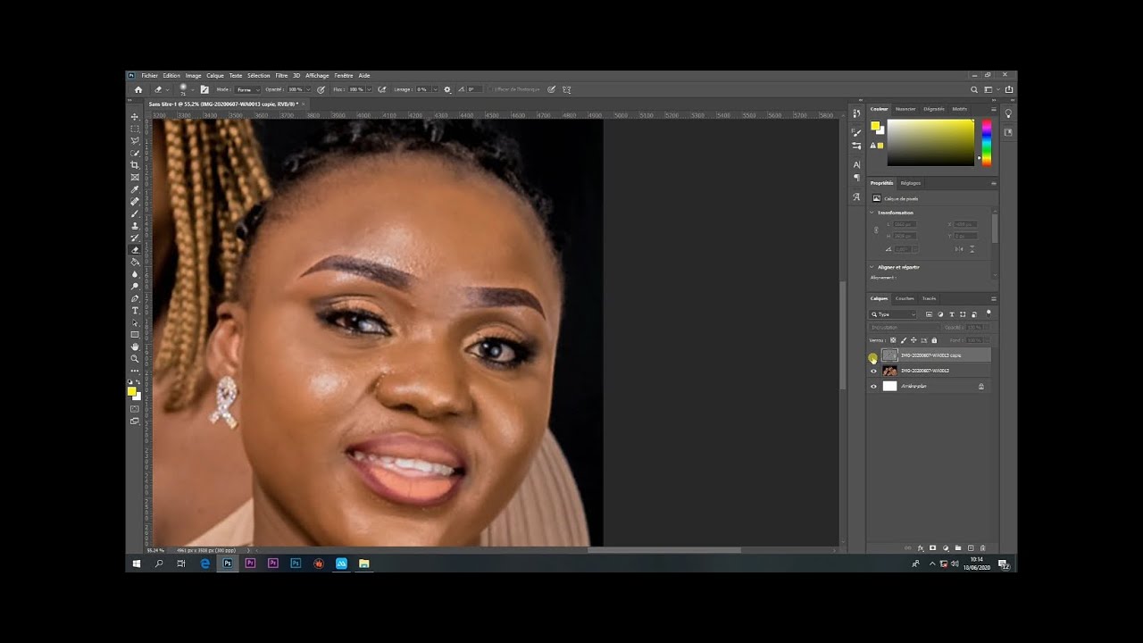 Comment lisser les visages de fa&ccedil;on professionnelle sur photoshop
