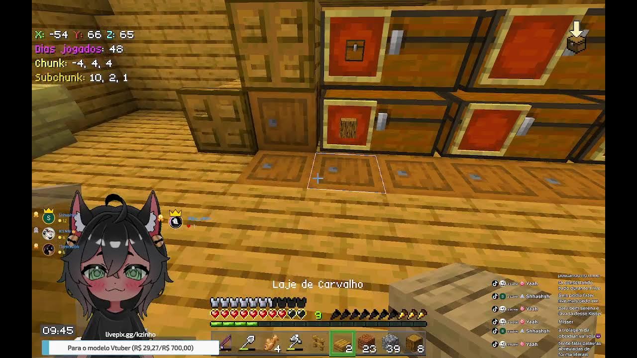 Zé ruelas jogando Mine