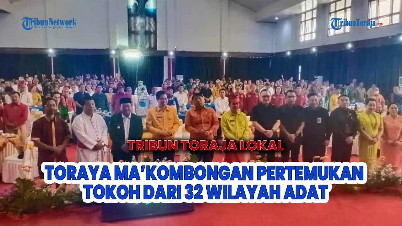 Ratusan Perwakilan dari 32 Wilayah Adat di Toraja Hadiri 'Toraya Ma'kombongan' di Tammuan Mali