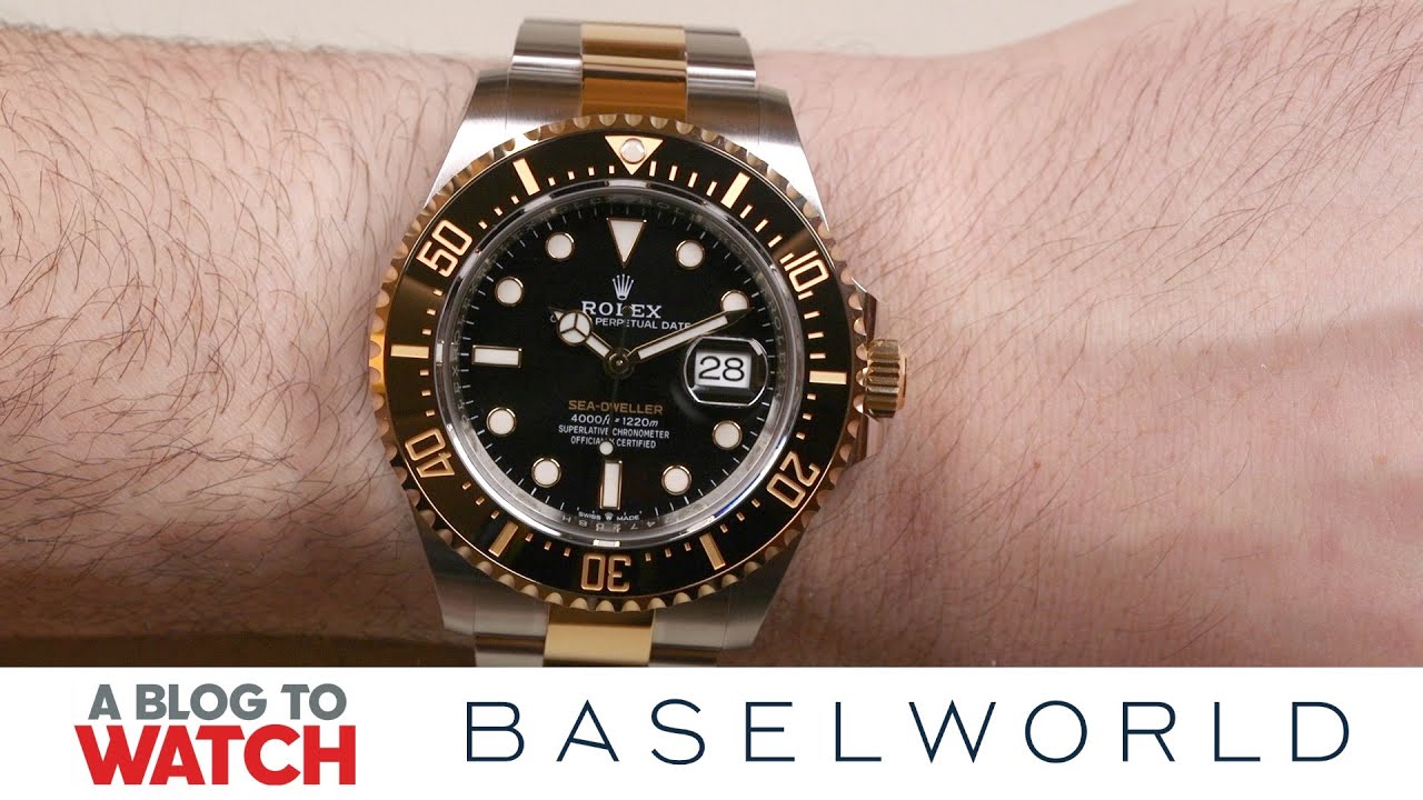Rolex Sea-Dweller 126603 Rolesor Watch Hands-On | New for Baselworld 2019 | aBlogtoWatch