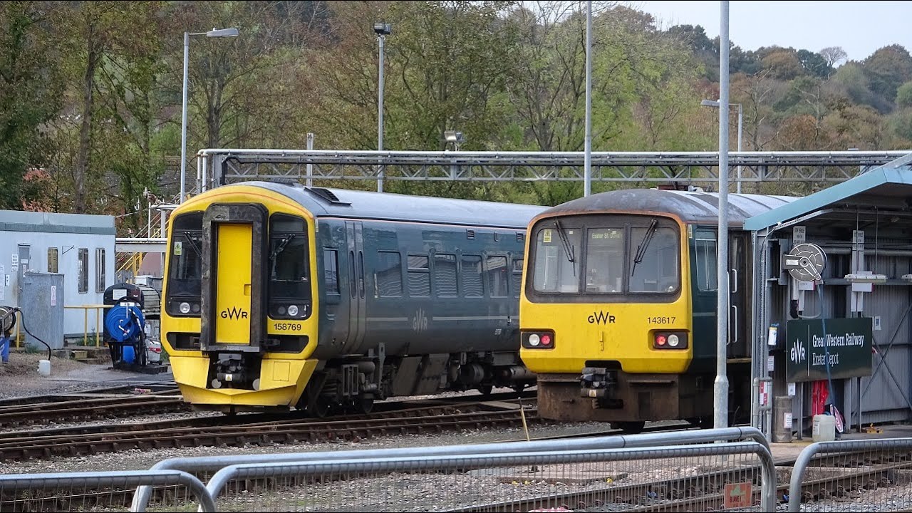Trains At: Exeter St Davids (GWR Diverts) - 12/11/19