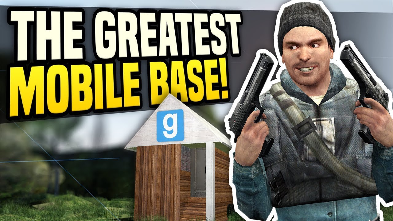 THE GREATEST MOBILE BASE - Gmod DarkRP | Hidden Money Printers!