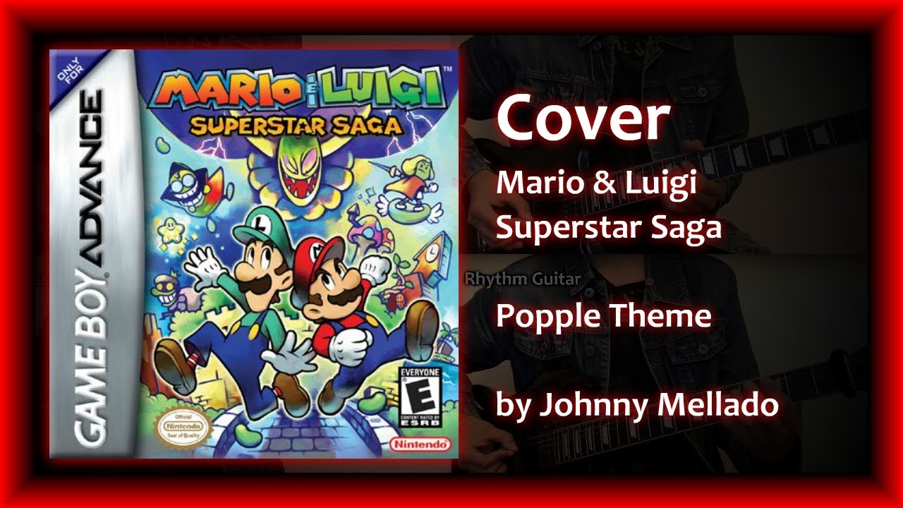 Mario & Luigi -  Superstar Saga - Popple Theme (Metal Cover) | Johnny Mellado