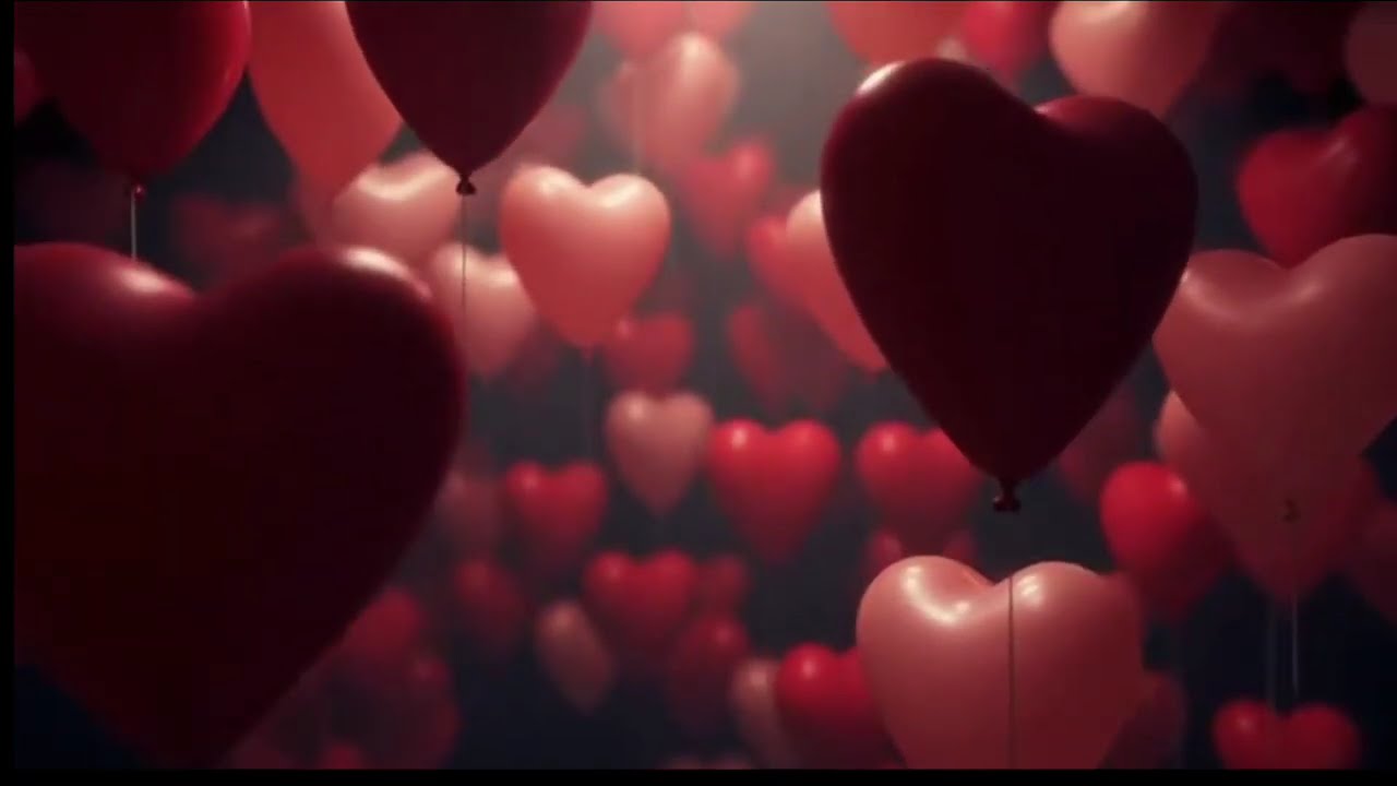 Valentine’s Ambient Mood Screen/Heart Balloon Dreamscape