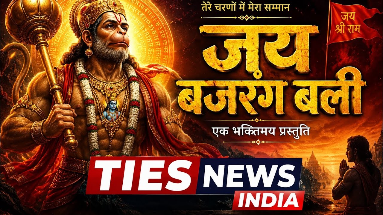 🚩 जय बजरंग बली | Hanuman Bhakti Song 2026 | Powerful Devotional Song | TIES News India