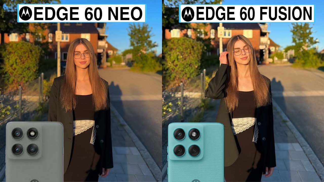 Motorola Edge 60 Neo 5G Vs Mororola Edge 60 Fusion Camera Test Comparison