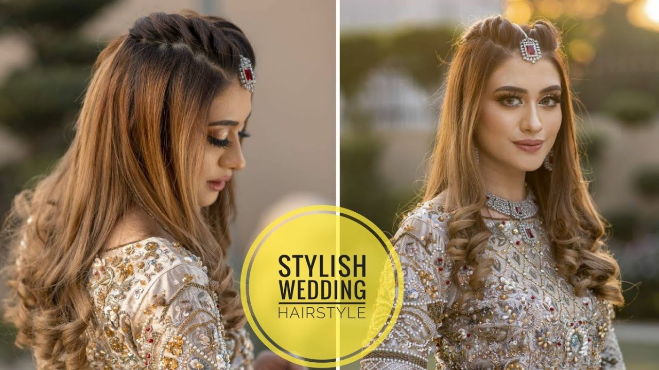 Beautiful Hairstyle For Party & Wedding | Hairstyle For Festive Season || EasyHairstyles