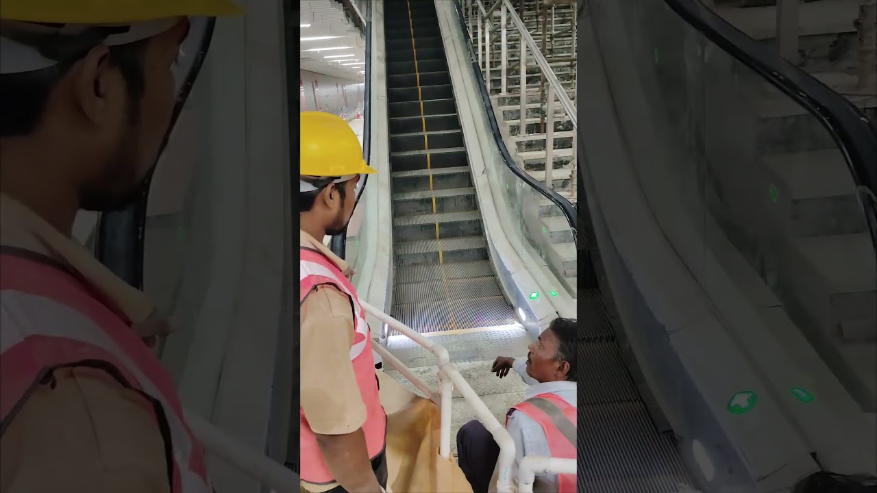 Elevator# testing# Naveen market metro station
