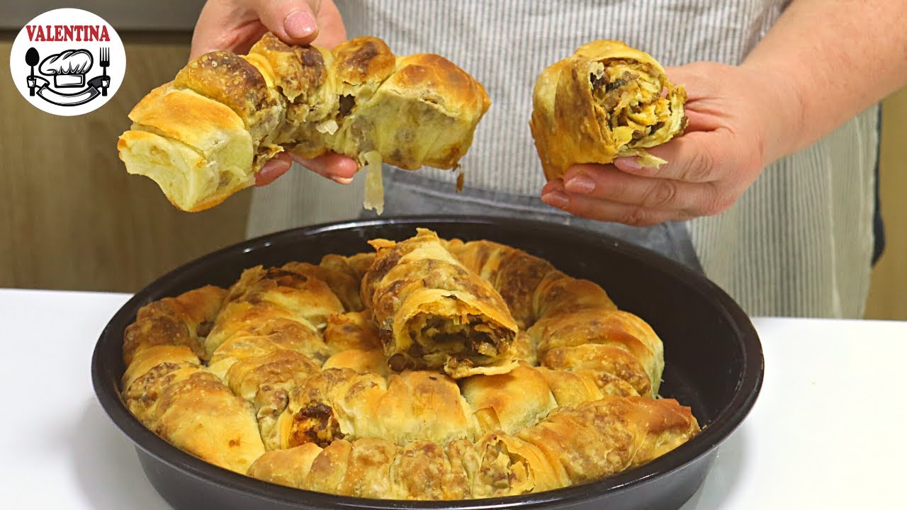 POSNO❗HIT-Pita na Manastirskoj trpezi👌Ješće i oni koji ne znaju šta je post❗Mirisu nemožete odoleti❗