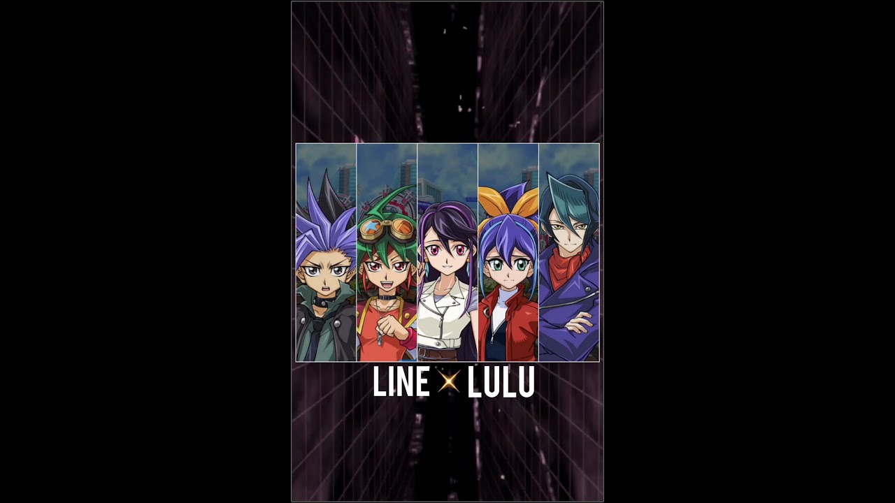 Yugioh Duel Links - Lulu LINE x ALL Arc V Characters