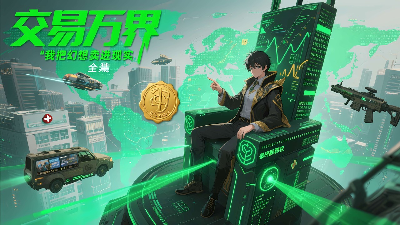 一口气看完《交易万界，我把幻想卖进现实》全集， 身中剧毒，命悬半年。他却获得诸天交易权限，万界互通有无。丹药、基因、激光武器轮番现世。别人求生，他在定价规则。不知不觉，世界发展方向，都由他说了算！