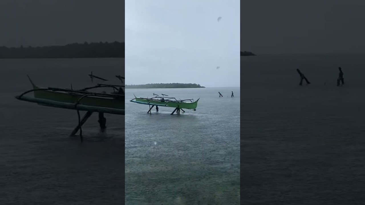 Sulangan island in the rainy sea-son🌴👌 #calicoaneasternsamar #pacificvibes