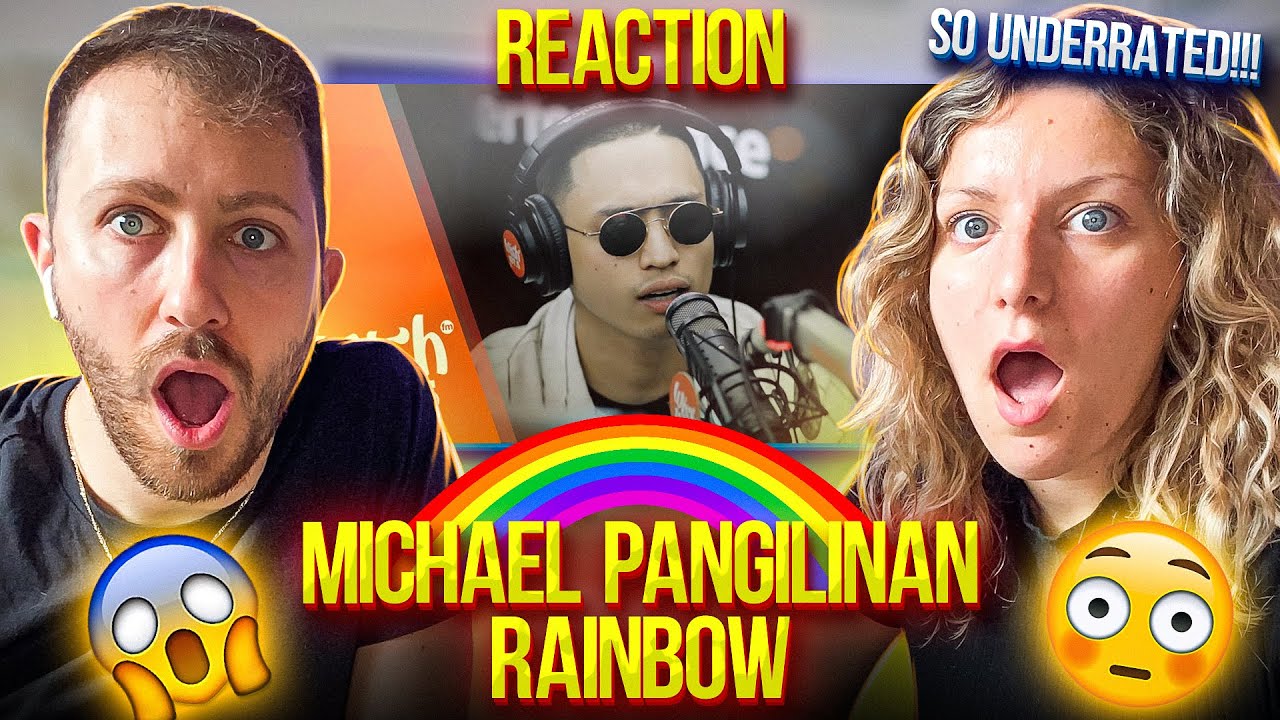 ITALIANS REACT TO Michael Pangilinan "Rainbow" (South Border) LIVE on Wish 107.5 Bus
