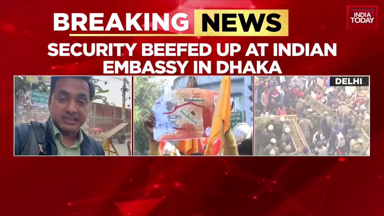 Bangladesh Crisis: Ashutosh Reports On Security Beef-Up At Indian Embassy In Dhaka | India Today
