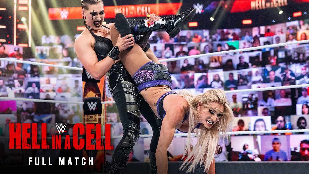FULL MATCH: Rhea Ripley vs. Charlotte Flair | Raw Women's Title Match: WWE Hell in a Cell 2021