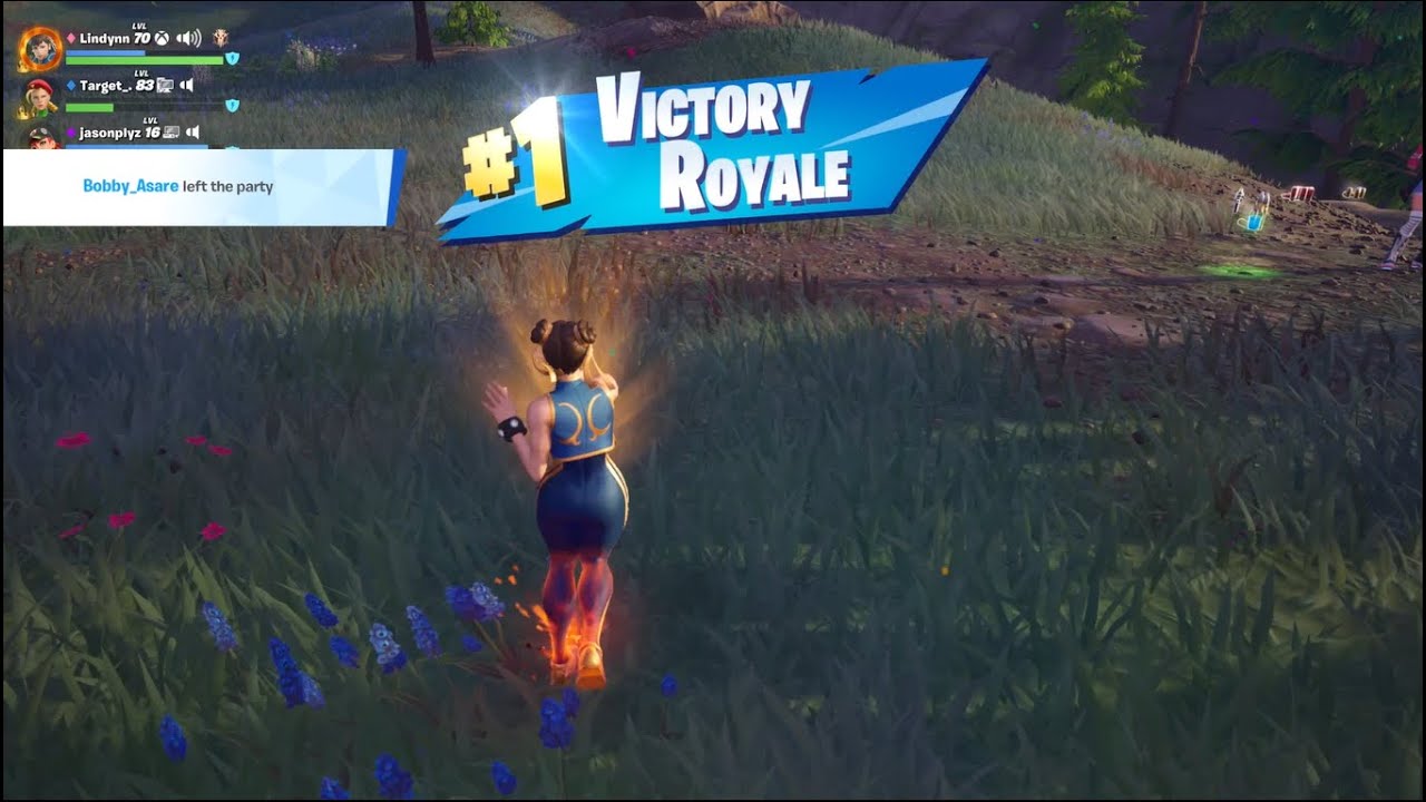 Fortnite - Chun Li Gameplay