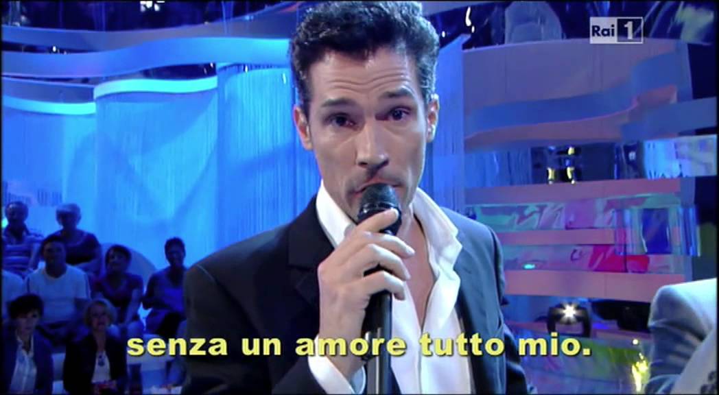 Roger Mazzeo & Nicola Congiu (Paolo Limiti-E state con noi in TV) BLUE MOON 20 08 2012