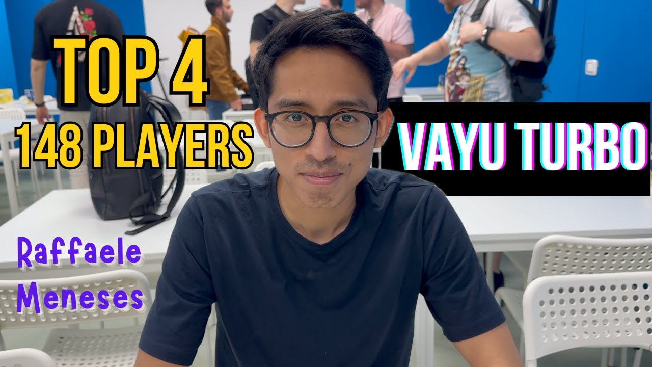 Top 4 at 2nd Edison Fiesta GCI - 148 Players IRL - Raffaele Meneses - Vayu Turbo