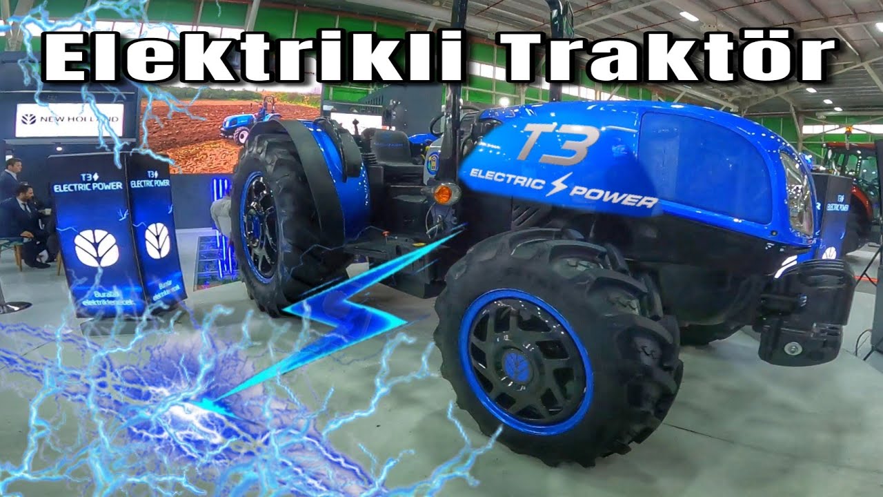 Elektrikli Traktör Konya Tarım Fuarında Sergilendi.