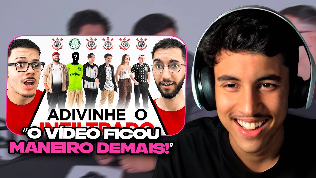 RENATO REAGE: 5 CORINTHIANOS vs 1 PALMEIRENSE INFILTRADO | FUTWORLD