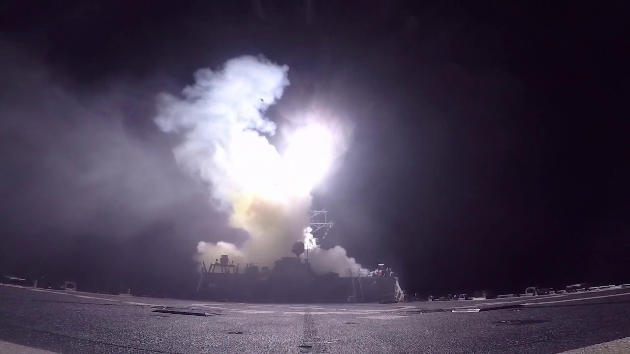 US strikes in Syria launched from USS Porter - 4