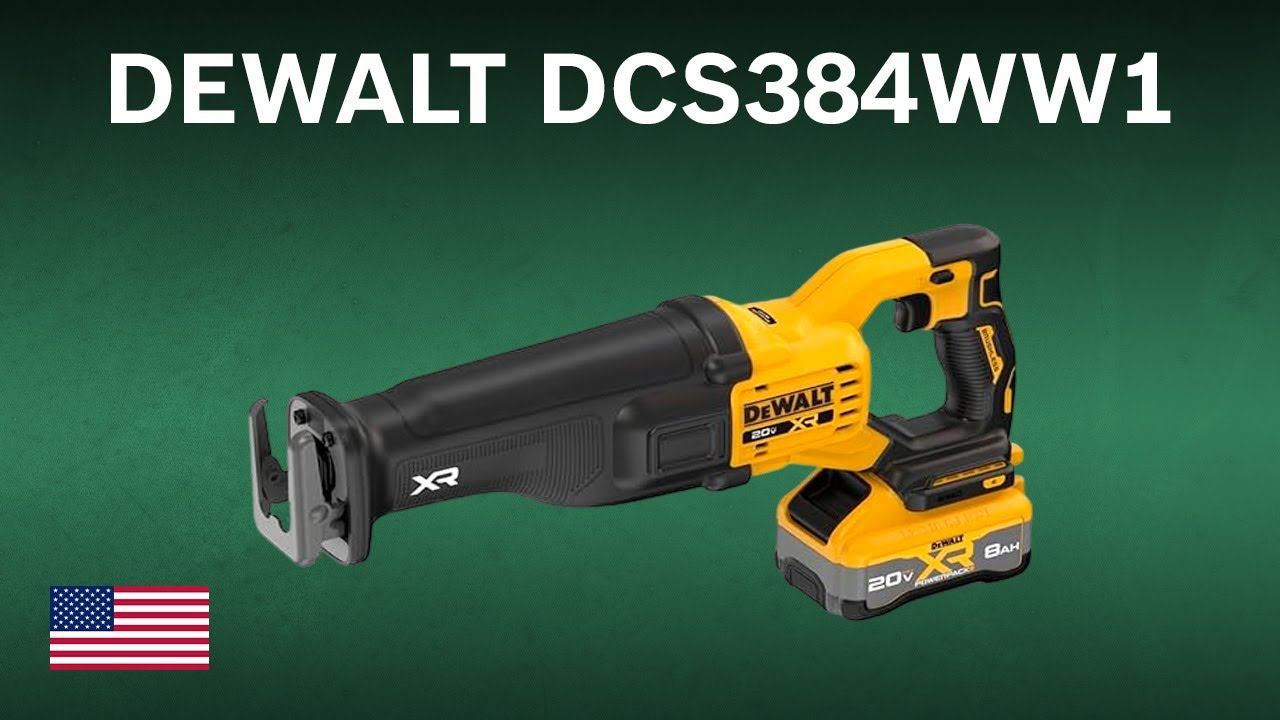 Reciprocating Saw Kit DEWALT DCS384WW1
