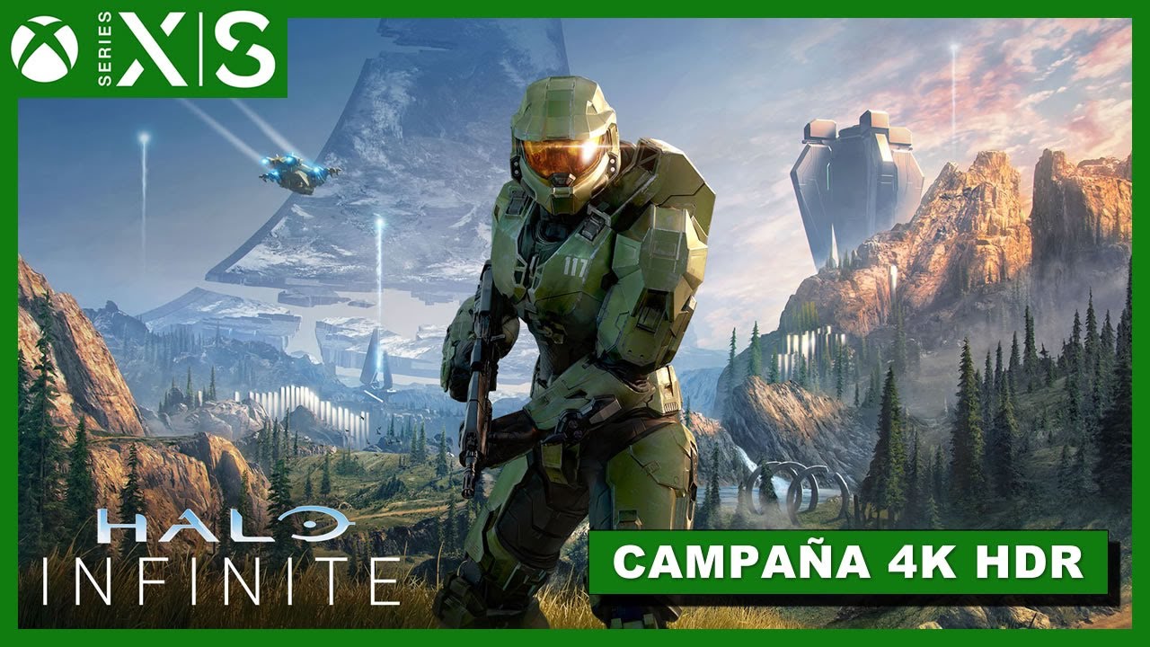 Xbox Series X Halo Infinite Gameplay Campaña 4K HDR