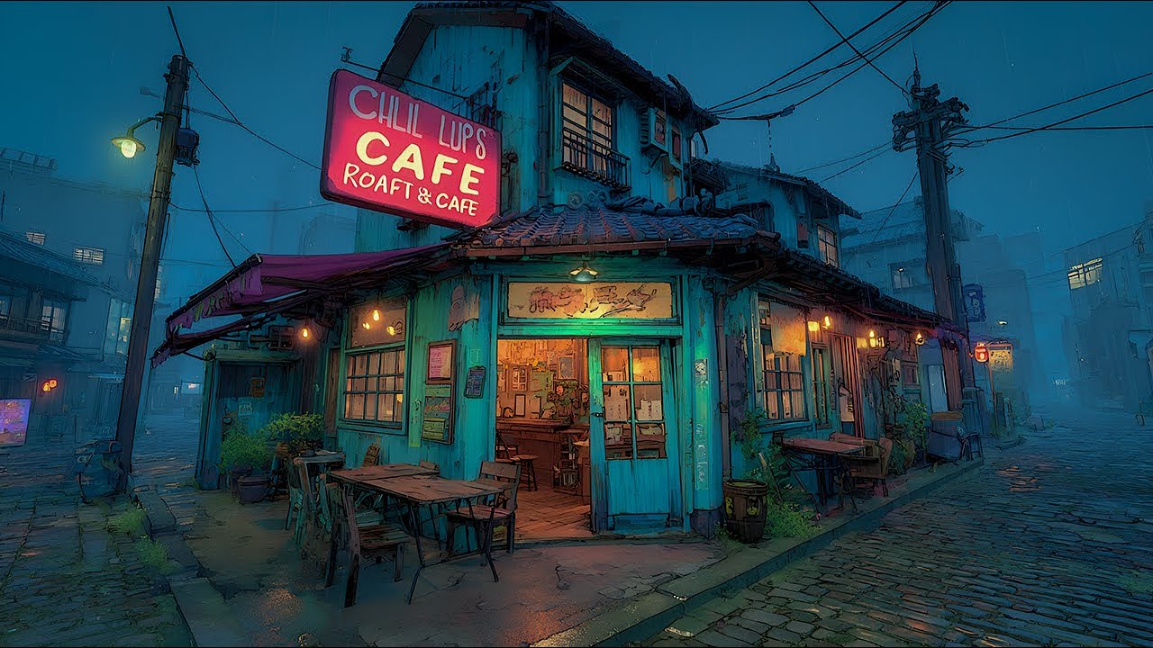 90s Midnight Rain ☔ Lofi Chillhop for Study, Focus & Sleep | 12 Hour Chill Mix