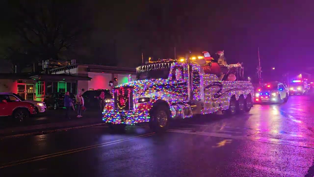 🎄🚨2023🚨🎄 Annual Christmas 🚒Fire Truck 🚒Hoilday Parade💥Bergenfield Nj   💥