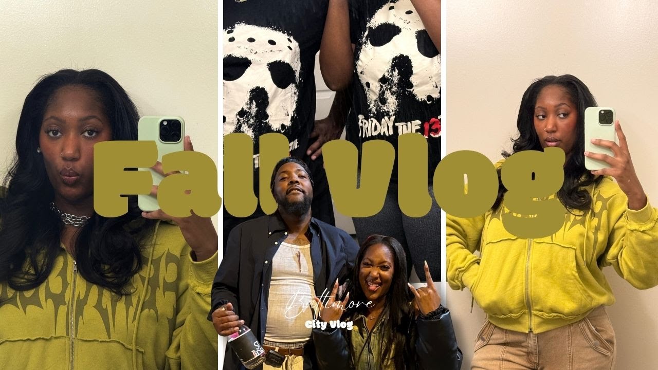 Fall Vlog: GHETTO Streets of Baltimore, Candle Making, Boo Basket For My Boo, Harlem Wizards, ETC.