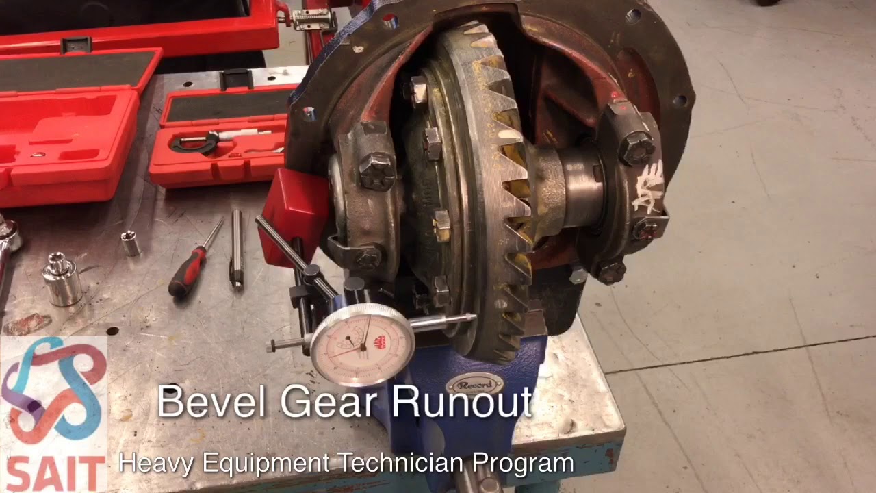 Differential Service - Bevel Gear Runout Inspection