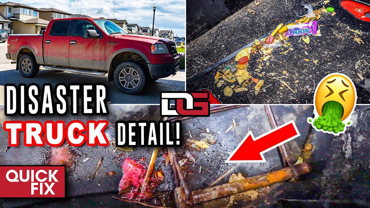 Deep Cleaning a DISASTER F-150!