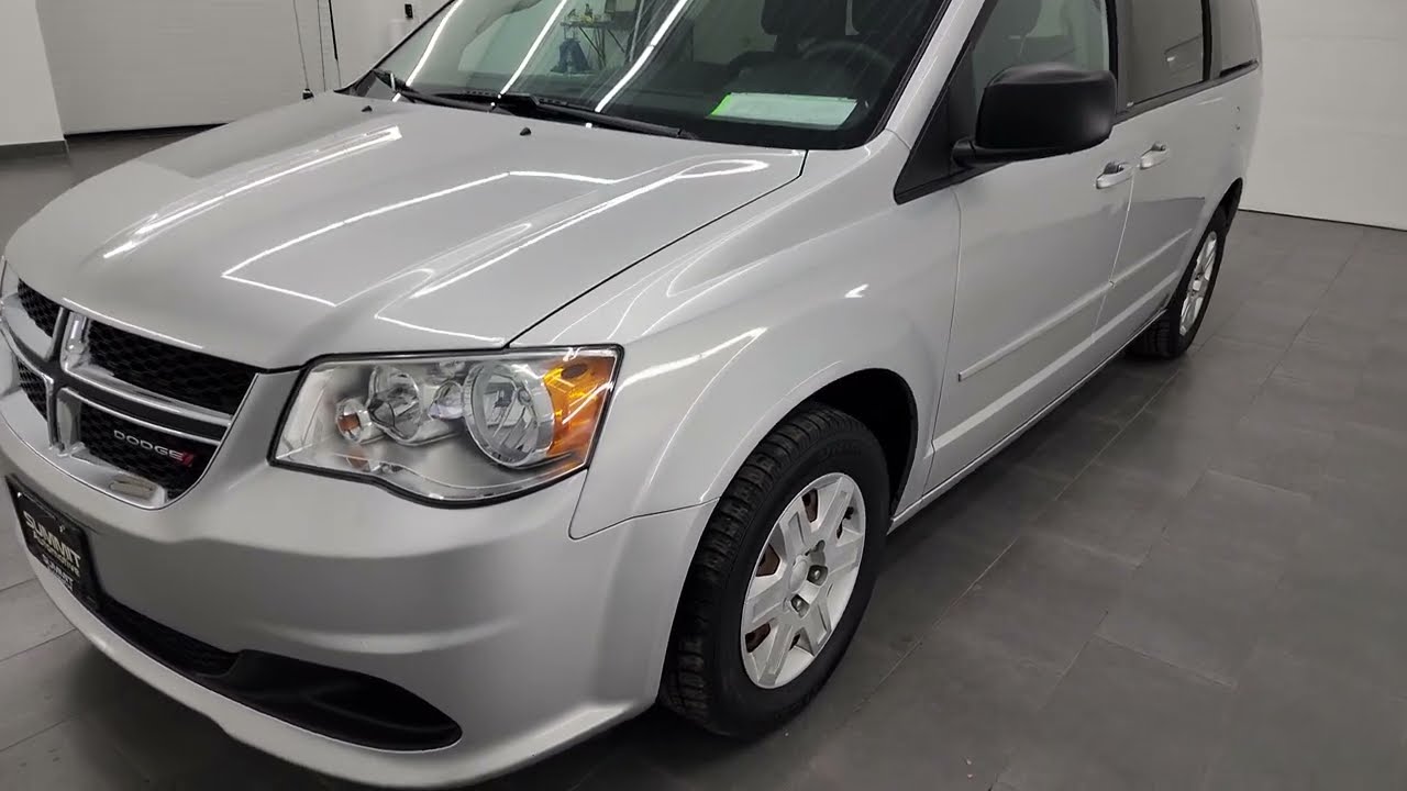 2012 DODGE GRAND CARAVAN SE BRIGHT SILVER 4K WALKAROUND 22J127A SOLD!