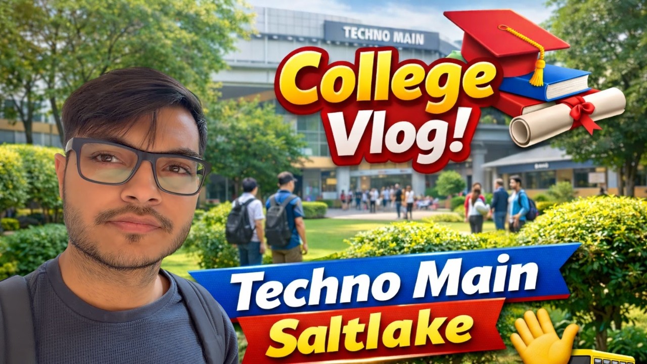 No Weekend! Saturday College Vlog 📚🔥/ Ft: Techno Main Saltlake