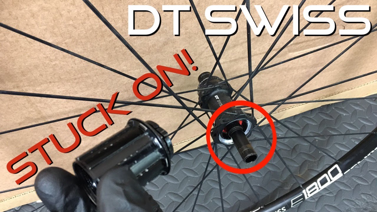 Как снять заклинивший корпус DT Swiss Freehub