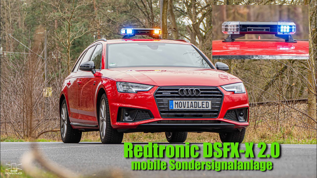 Redtronic Kosapro DSFX-X 2.0 mobile Sondersignalanlage Dualcolor