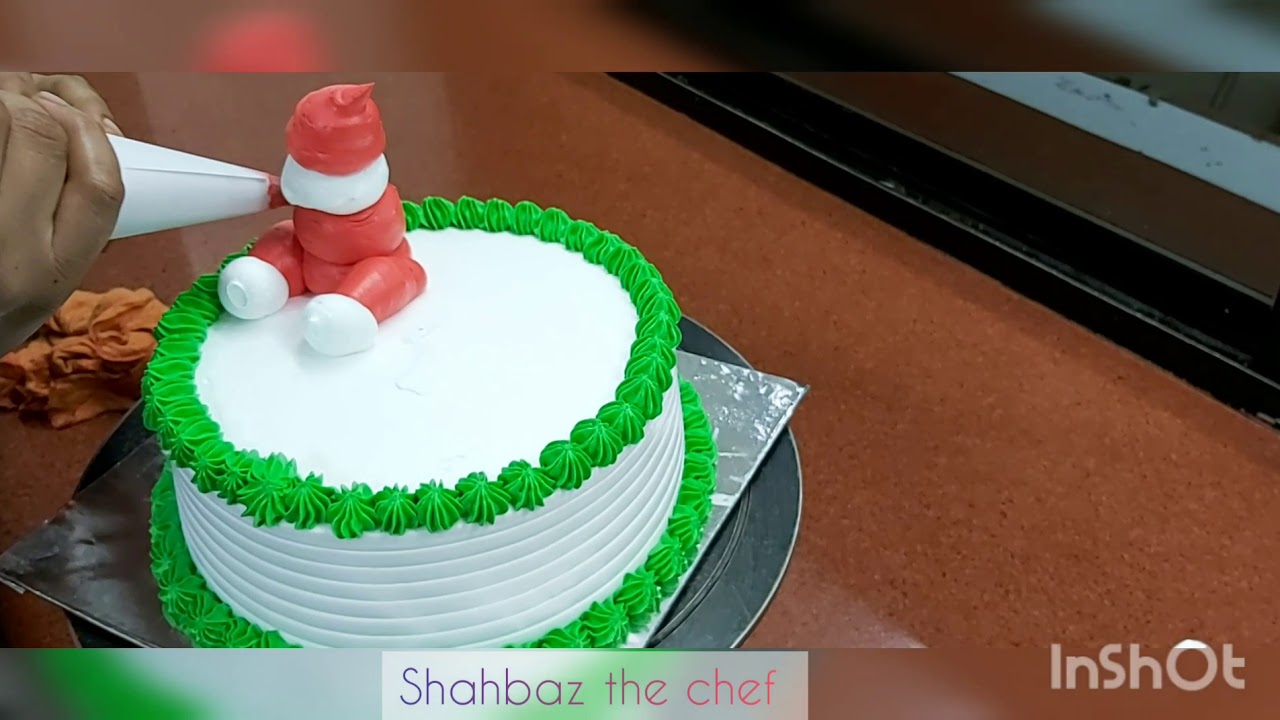 Christmas theme cake