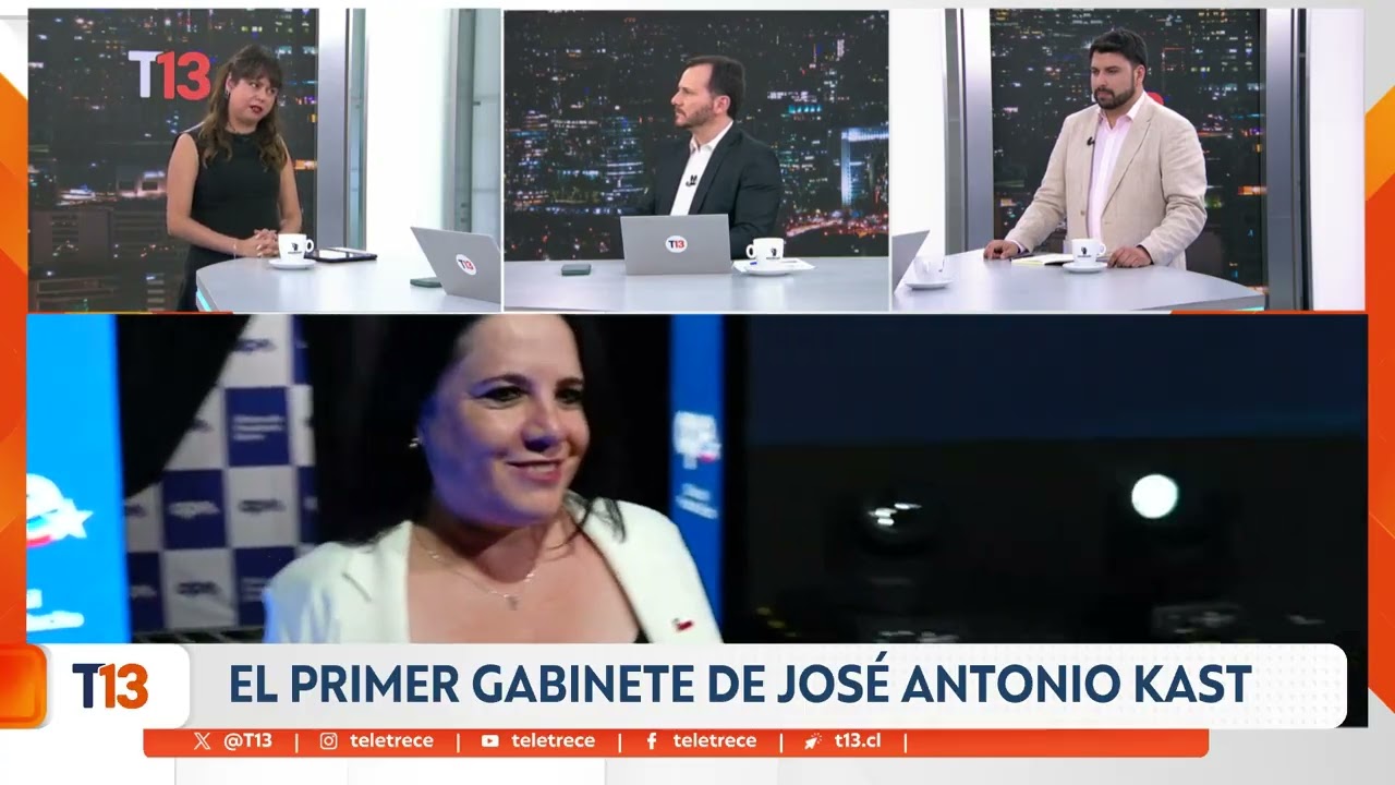 Las críticas del oficialismo al gabinete de Kast - Mesa de análisis en T13 Noche