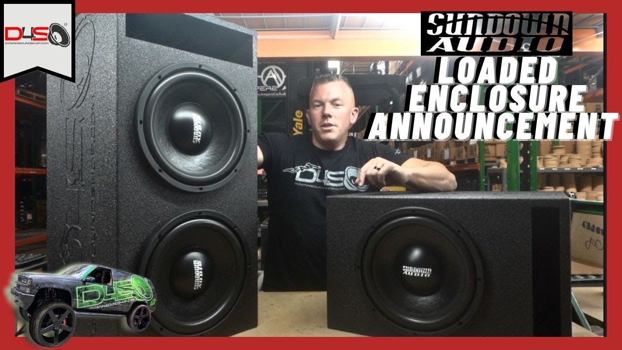 SUNDOWN AUDIO D4S ENCLOSURE ANNOUNCEMENT!