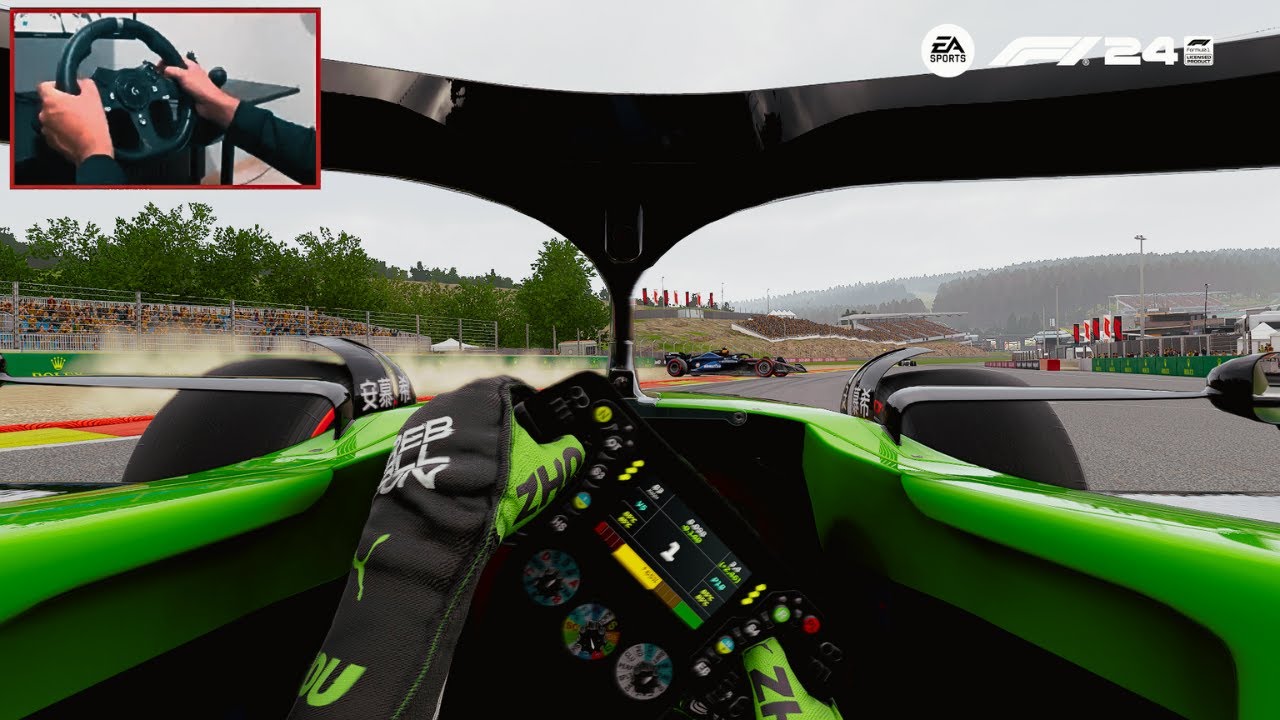 F1 24 - Dificuldade Brutal - Logitech G920