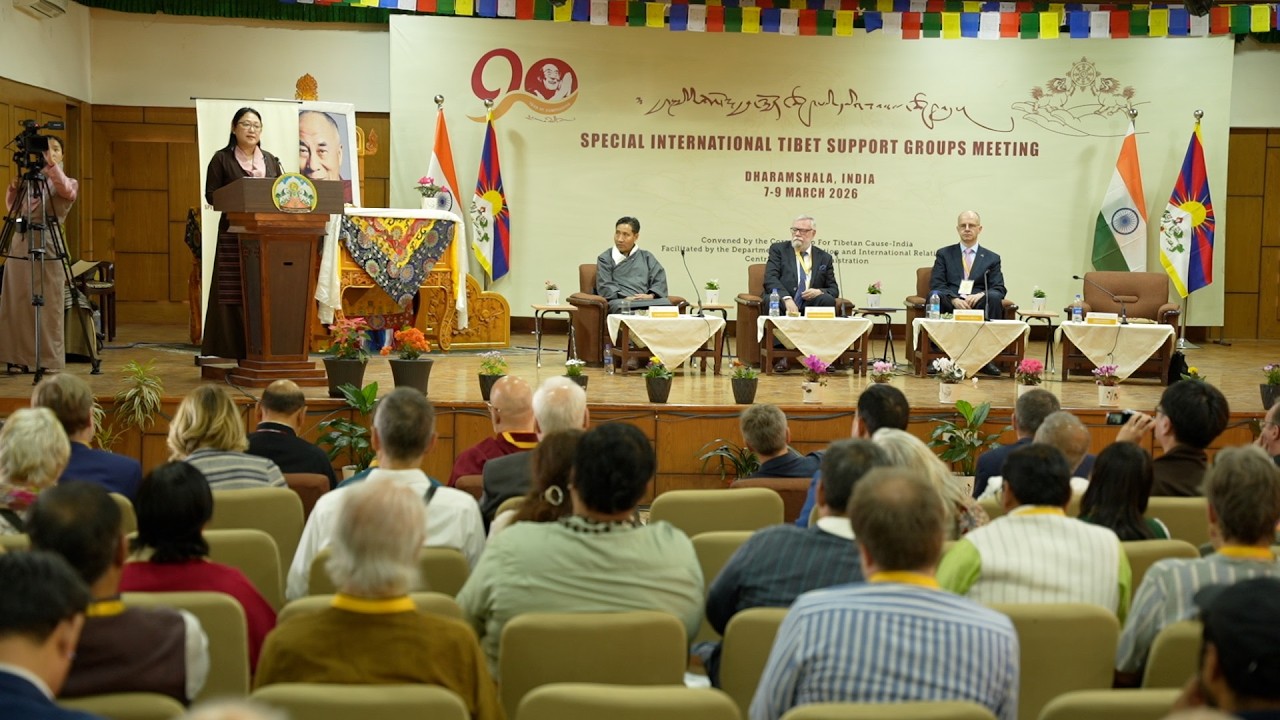 Special International TSG Meeting Concludes with audience with the Dalai Lama
